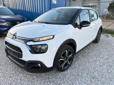 Gebraucht Citroën C3 Feel 102 PS (75 kW) 2021 Weiß Kleinwagen