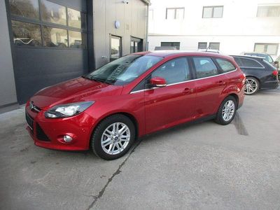 Usata Ford Focus Titanium 125 CV (91 kW) 2014 Rosso Berlina