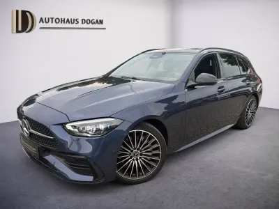 Gebraucht Mercedes C220 AMG 220 PS (161 kW) 2024 Blau Limousine