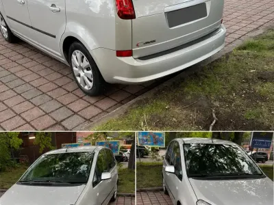 Gebraucht Ford C-MAX 101 PS (74 kW) 2008 Silber Van / Kleinbus