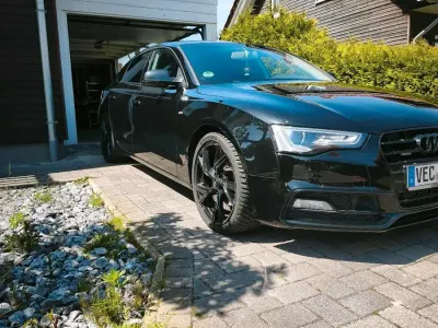 Gebraucht Audi A5 S-Line 179 PS (131 kW) 2014 Schwarz Coupé