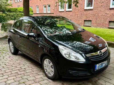 Gebraucht Opel Corsa 60 PS (44 kW) 2007 Schwarz Kleinwagen