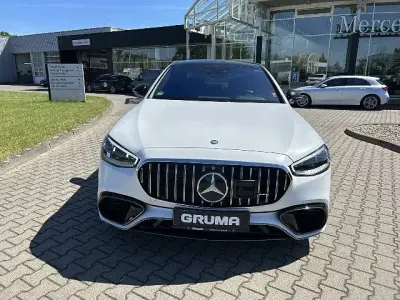Gebraucht Mercedes S63 AMG AMG 802 PS (589 kW) 2025 Weiß (magno opalithweiss) Limousine