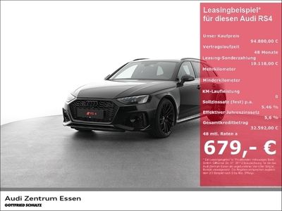 gebraucht Audi RS4 AVANT MATRIX LED NAVI LEDER PANO B&O HuD