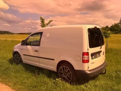 Gebraucht VW Caddy 109 PS (80 kW) 2013 Weiß Van / Kleinbus