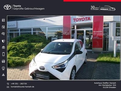 Gebraucht Toyota Aygo 72 PS (52 kW) 2018 Pianosaweiß Kleinwagen