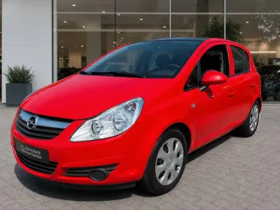 Gebraucht Opel Corsa 80 PS (58 kW) 2009 Rot Kleinwagen