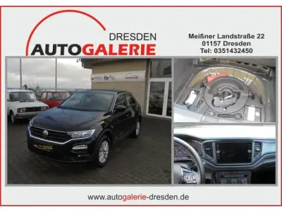 Gebraucht VW T-Roc Basis 110 PS (80 kW) 2021 Schwarz SUV