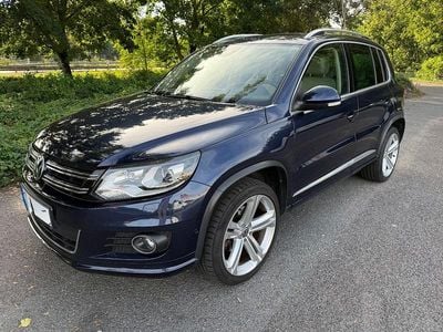 Gebraucht VW Tiguan R-line 179 PS (131 kW) 2015 Blau SUV