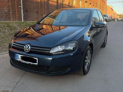 Gebraucht VW Golf VI Comfortline 122 PS (89 kW) 2009 Blau Kleinwagen