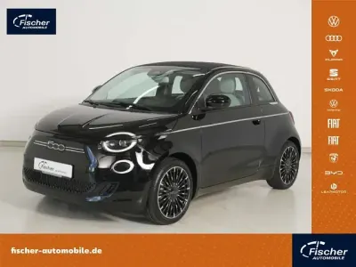 Gebraucht Fiat 500e 86 kW (118 PS) 2023 Onyx schwarz Cabrio