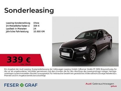 Mythosschwarz metallic Gebraucht 2025 Audi A6 Ambiente Limousine | 47.590 € (Teuer)