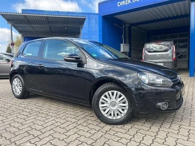 Gebraucht VW Golf VI Comfortline 80 PS (58 kW) 2009 Schwarz Kleinwagen