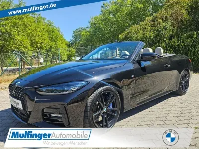 Gebraucht BMW 430 Cabriolet Sport Line 258 PS (189 kW) 2023 Schwarz Cabrio