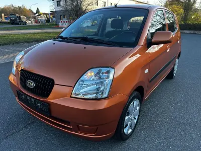 Brugt Kia Picanto LX 65 HK (47 kW) 2004 Orange Hatchback