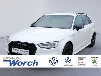 Gebraucht Audi A3 Sportback Black Edition 150 PS (110 kW) 2018 Ibisweiß Kleinwagen