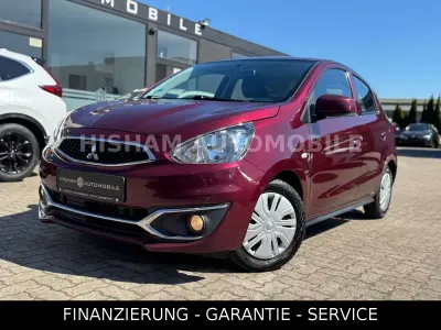 Brugt Mitsubishi Space Star Edition 71 HK (52 kW) 2018 Rød Hatchback