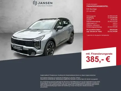 Gebraucht Kia Sportage GT-Line 180 PS (132 kW) 2025 Schwarz SUV