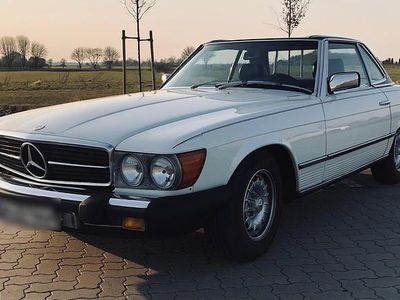 Second-hand Mercedes SL380 163 CP (119 kW) 1981 Alb Cabrio