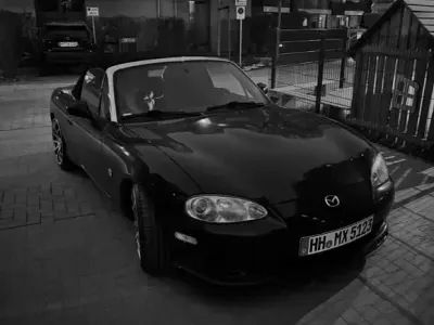 Gebraucht Mazda MX5 110 PS (80 kW) 2003 Schwarz Cabrio