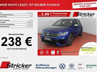 Brugt VW Tiguan R 320 HK (235 kW) 2023 Blå SUV