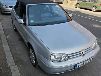 Gebraucht VW Golf Highline 101 PS (74 kW) 1999 Silber Cabrio