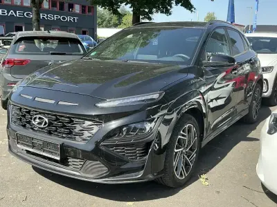 Gebraucht Hyundai Kona N Line 199 PS (146 kW) 2023 Schwarz SUV