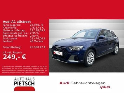 Blau Gebraucht 2024 Audi A1 Comfort Kleinwagen | 23.880 € (Guter Preis)