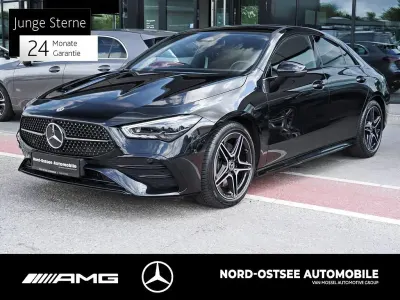 Gebraucht Mercedes CLA200 Advanced Plus 163 PS (119 kW) 2025 Metalliclack kosmosschwarz Limousine