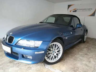 Brugt BMW Z3 Performance 170 HK (125 kW) 2002 Blå Cabriolet
