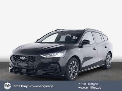 Gebraucht Ford Focus ST-Line X 125 PS (91 kW) 2023 Agate black metallic Kombi
