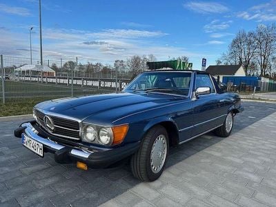 Gebraucht Mercedes SL380 155 PS (114 kW) 1984 Blau Cabrio