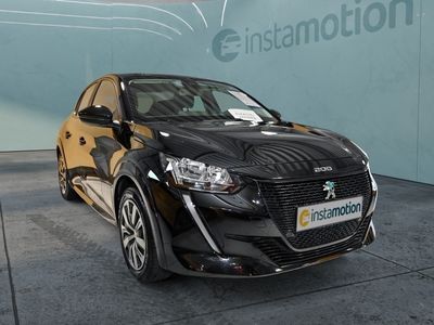Gebraucht Peugeot e-208 Active 100 kW (136 PS) 2021 Schwarz Kleinwagen