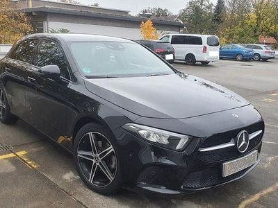 Usata Mercedes A180 Progressive 136 CV (100 kW) 2019 Nero Berlina