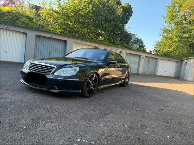 Gebraucht Mercedes S55 AMG AMG 500 PS (367 kW) 2003 Schwarz Limousine