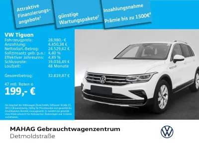 Gebraucht VW Tiguan IQ Drive 150 PS (110 kW) 2023 Pure white SUV
