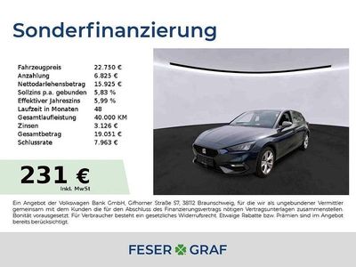 Usata Seat Leon FR 204 CV (150 kW) 2022 Grigio Berlina