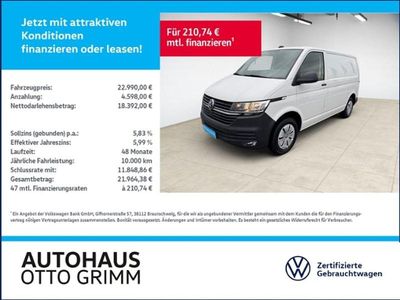 Gebraucht VW T6.1 110 PS (80 kW) 2021 Candyweiß Van