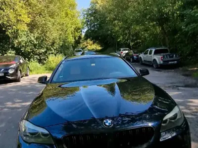 Gebraucht BMW 520 184 PS (135 kW) 2012 Blau Kombi
