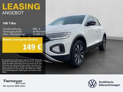 Weiß Gebraucht 2025 VW T-Roc Goal SUV | 22.370 € (Fairer Preis)