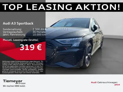 Gebraucht Audi A3 S-Line 150 PS (110 kW) 2023 Schwarz Limousine