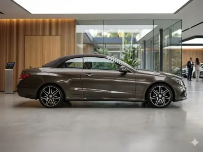 Brugt Mercedes E250 211 HK (155 kW) 2015 Brun Cabriolet