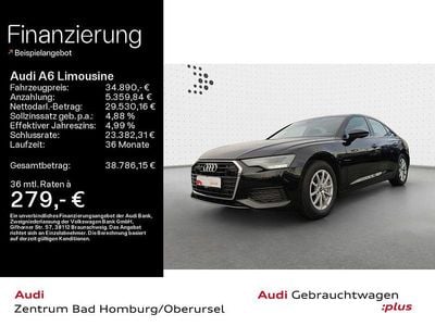 Brillantschwarz Gebraucht 2023 Audi A6 Performance Limousine | 34.890 € (Superpreis)