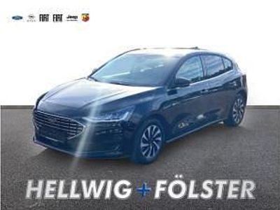 Neu Ford Focus Titanium 125 PS (91 kW) 2025 Schwarz (obsidianschwarz metallic) Limousine