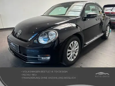 Gebraucht VW Beetle Design 105 PS (77 kW) 2013 Schwarz Kleinwagen