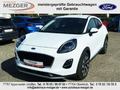 Gebraucht Ford Puma Titanium 125 PS (91 kW) 2023 Weiß SUV
