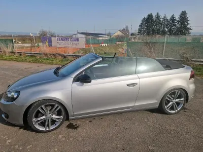 Gebraucht VW Golf 105 PS (77 kW) 2011 Silber Cabrio