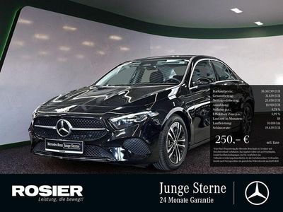 Second-hand Mercedes A200 Advanced Plus 150 CP (110 kW) 2025 Negru Berlinǎ