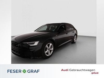 Mythosschwarz metallic Gebraucht 2025 Audi A6 S-Line Kombi | 55.890 € (Fairer Preis)