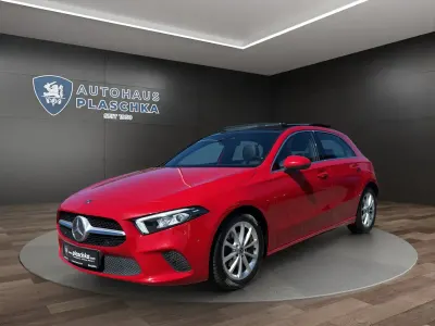 Gebraucht Mercedes A180 Progressive 136 PS (100 kW) 2019 Jupiterrot  unilack Limousine